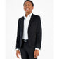Big Boys Silver Slim Fit Stretch Suit Jacket