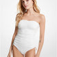 Stretch Nylon Ruched Swimsuit