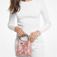Mercer Small Logo Embossed Leather Bucket Bag