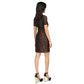 Women's Lace Ring Cutout Mini Dress, Regular & Petite