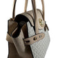 Michael Kors Carmen Medium Flap Belted Satchel Messenger Bag