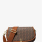 Mila Medium Empire Signature Logo Messenger Bag