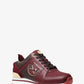 Billie Leather and Signature Logo Trainer