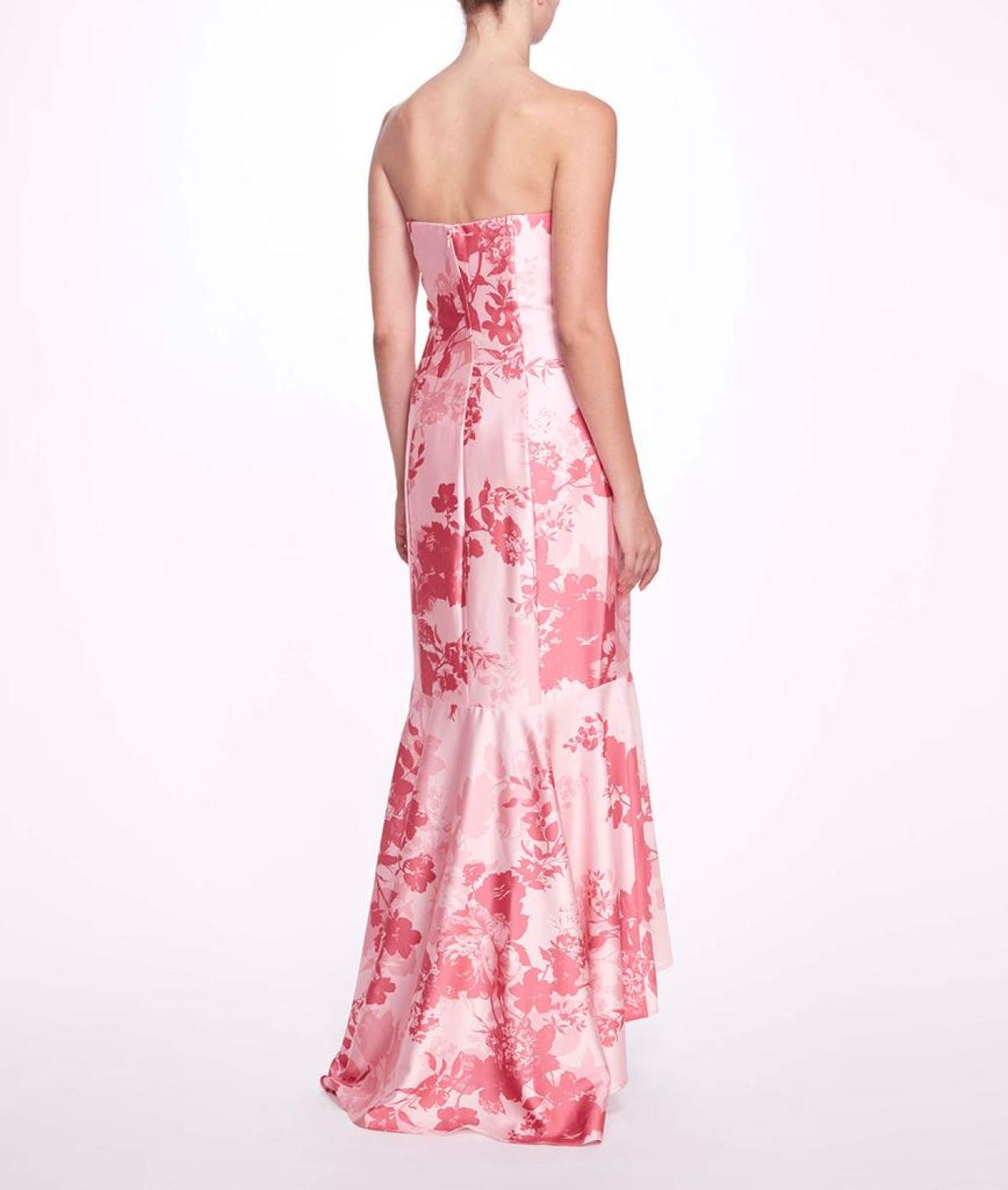 Satin Hi-lo Gown