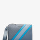 Cooper Logo Stripe and Faux Leather Wristlet
