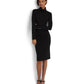 Cotton-Blend Turtleneck Dress