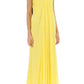 Alexander mcqueen silk chiffon bustier gown