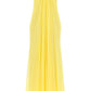 Alexander mcqueen silk chiffon bustier gown