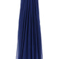 Alexander mcqueen silk chiffon bustier gown