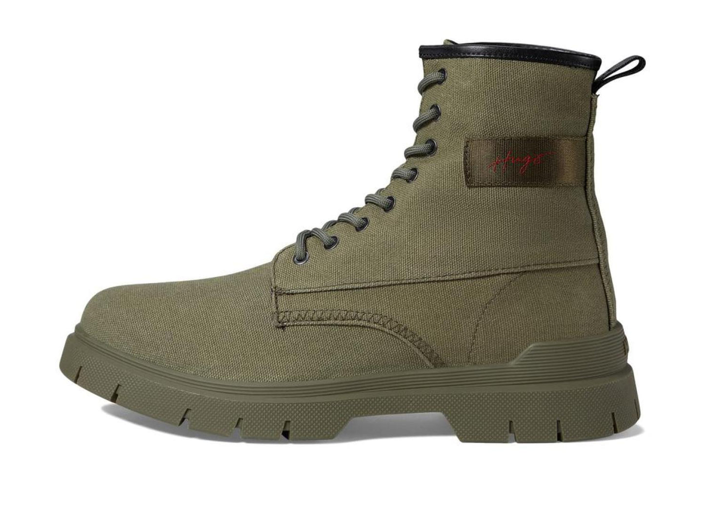 Ryan Canvas Lace-Up Boots