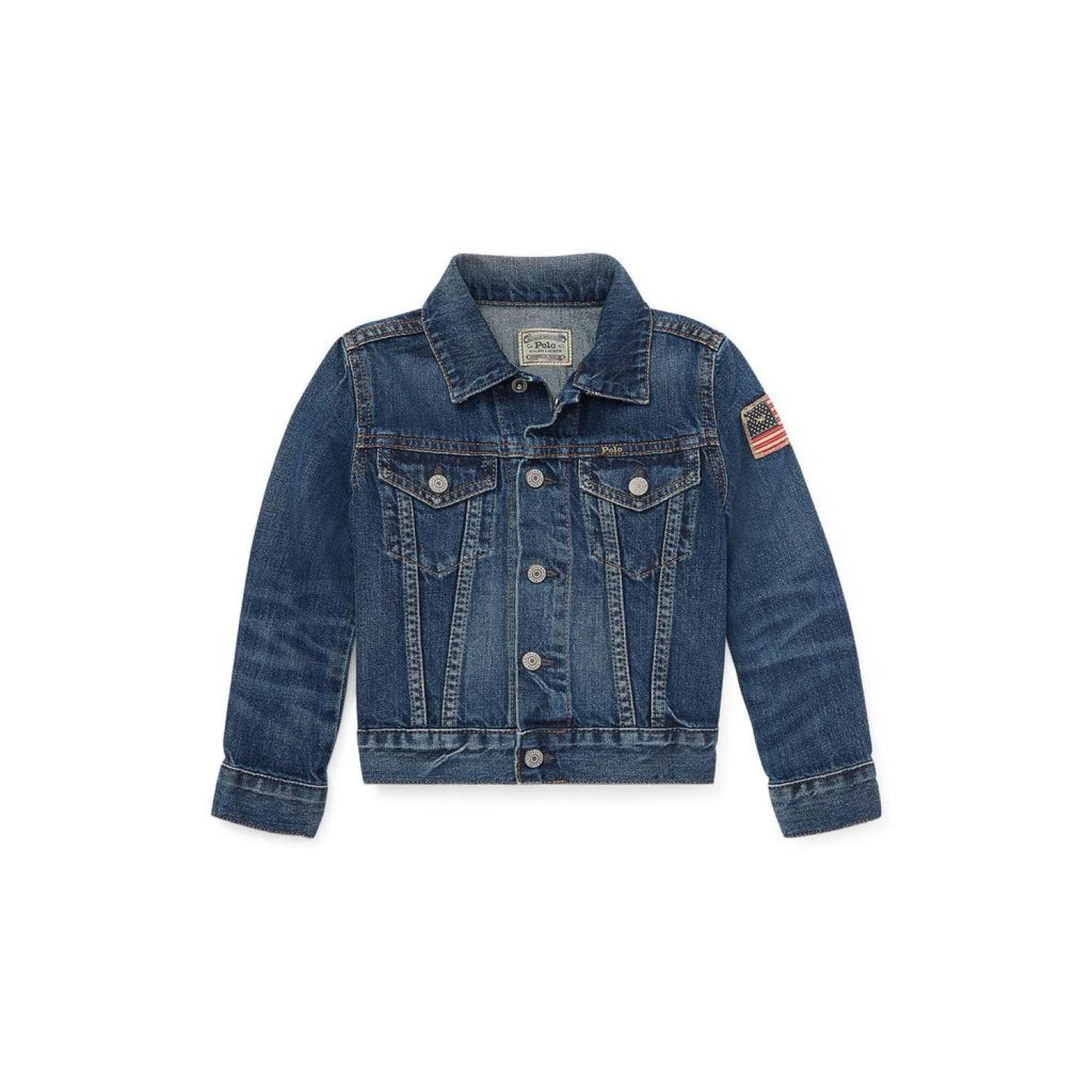 Cotton Denim Trucker Jacket (Toddler)