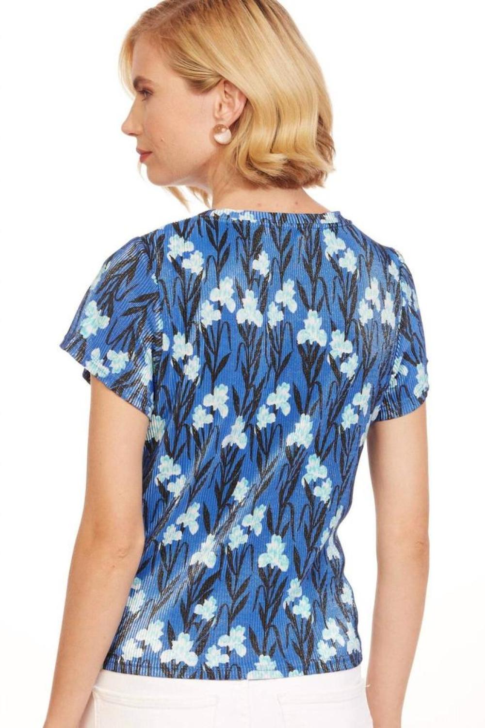 Griffin T-Shirt In Blue Iris