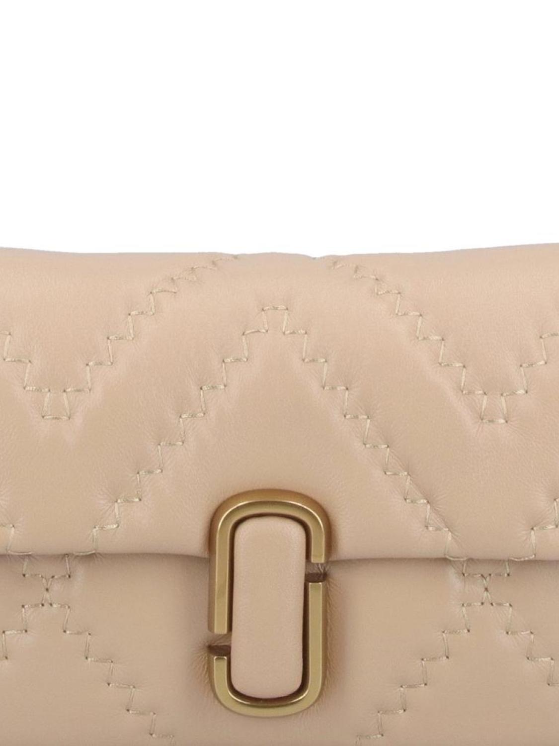 Marc Jacobs Logo Plaque Quilted Shoulder Bag