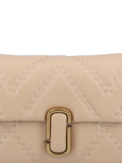 Marc Jacobs Logo Plaque Quilted Shoulder Bag