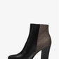 Britt Signature Logo Trim Ankle Boot