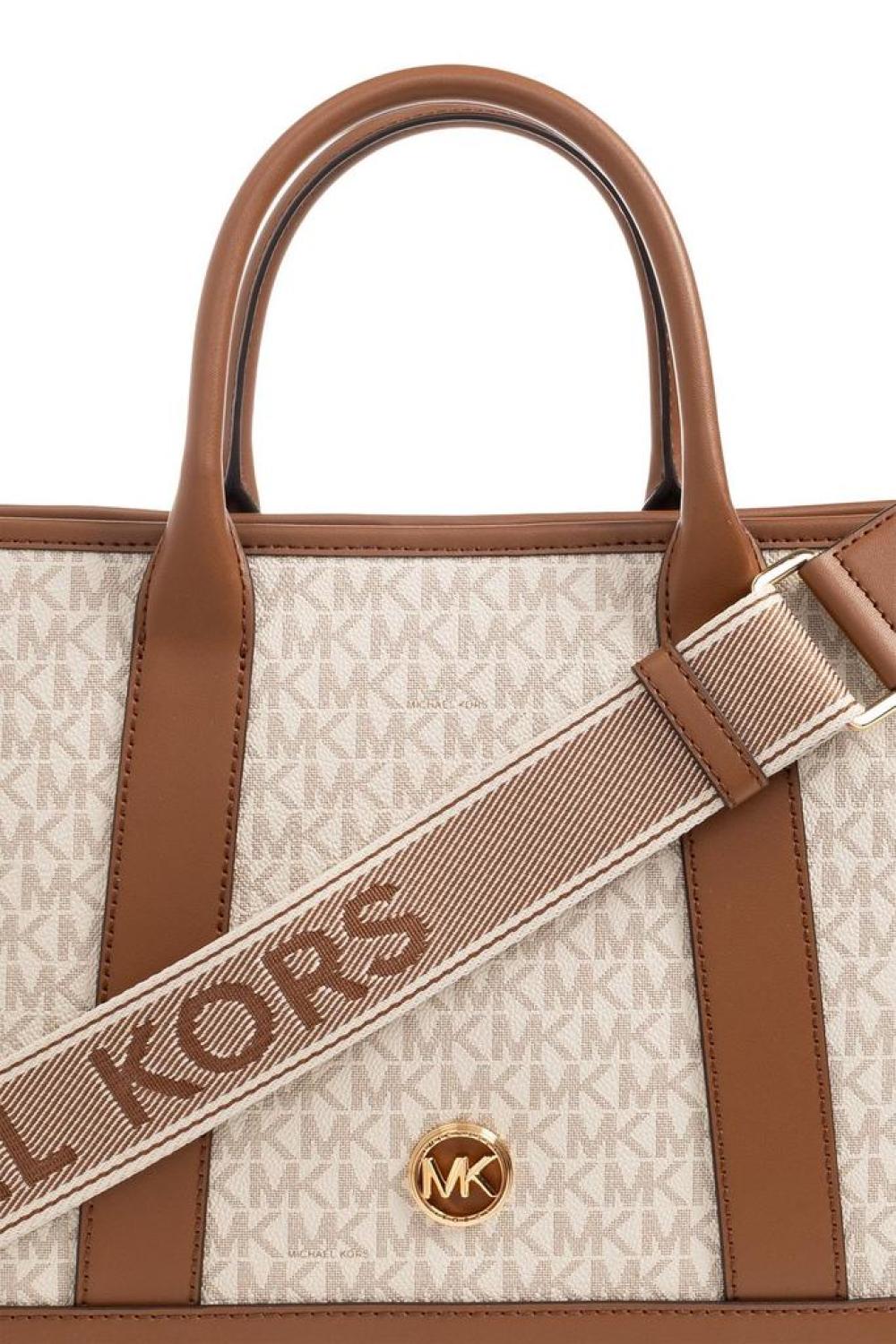 Michael Michael Kors Luisa Logo Plaque Tote Bag