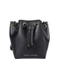 Marc Jacobs Logo Plaque Drawstring Bucket Bag