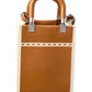 FENDI Sunshine Mini Patent Tote