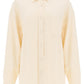 Stella mccartney oversized shirt in crepe jersey