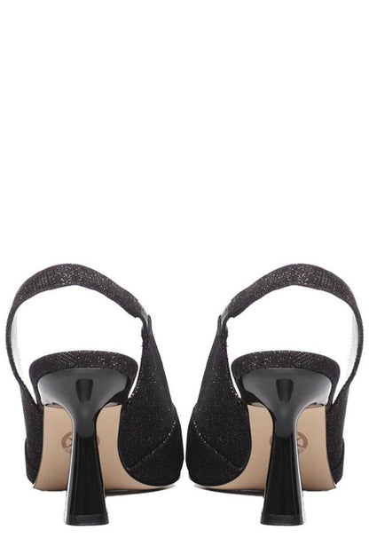 Michael Michael Kors Chelsea Glittered Slingback Pumps