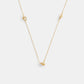 Coach Outlet Interlocking Open Circle Heart Long Necklace