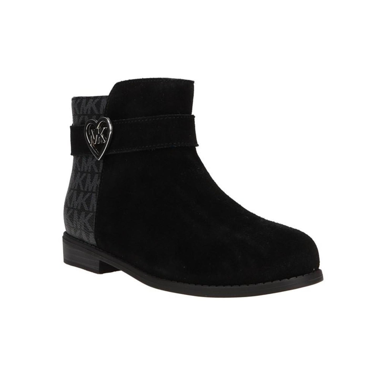 Big Girls Emma Heart Logo Print Detail Booties
