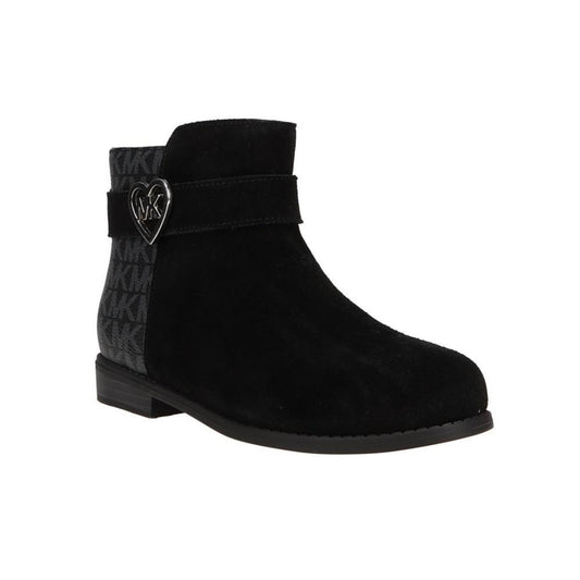 Big Girls Emma Heart Logo Print Detail Booties