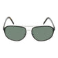 Aviator-Style Metal Sunglasses