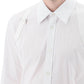 Alexander mcqueen harness shirt in stretch cotton