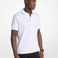 Greenwich Logo Print Cotton Jersey Polo Shirt