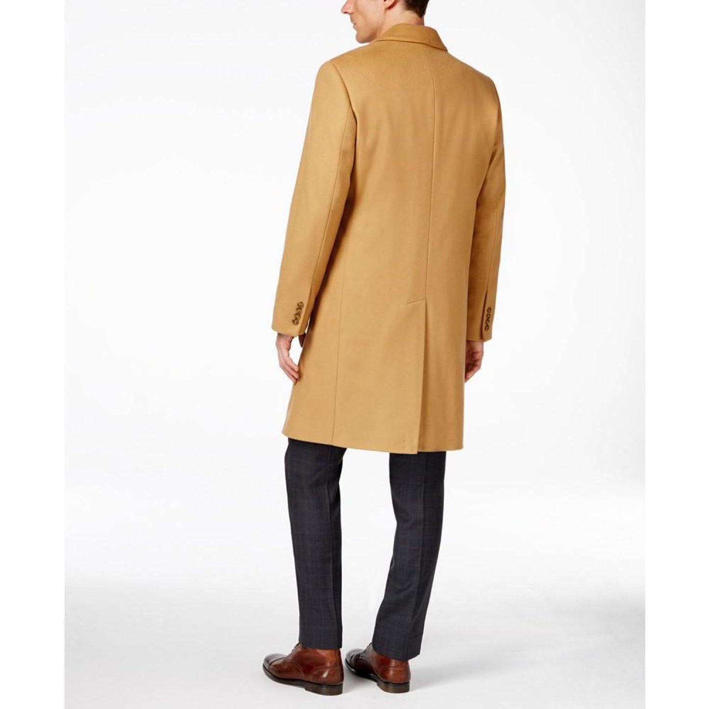 Michael Kors Men's Madison Wool Blend Modern-Fit Overcoat