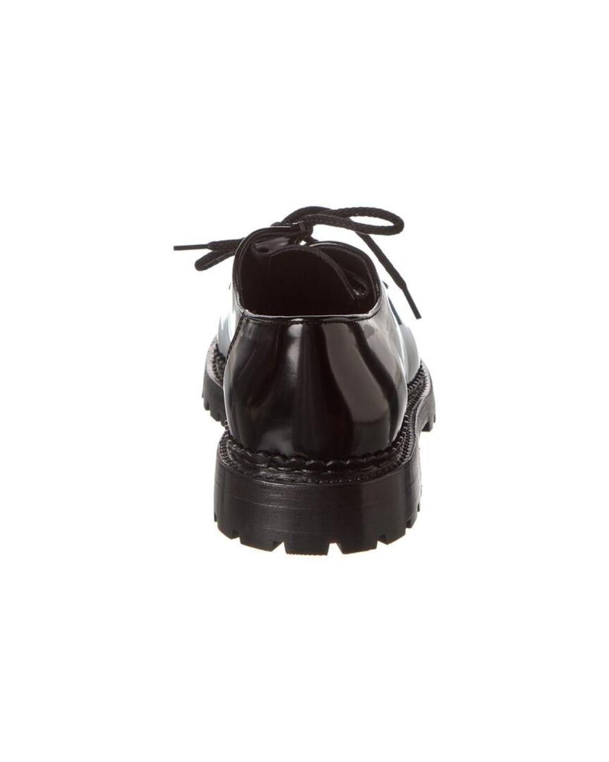Saint Laurent Malo Leather Derby