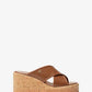 Cary Leather Wedge Sandal