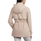 Women's Petite Hooded Water-Resistant Anorak Coat, Created for Macy's