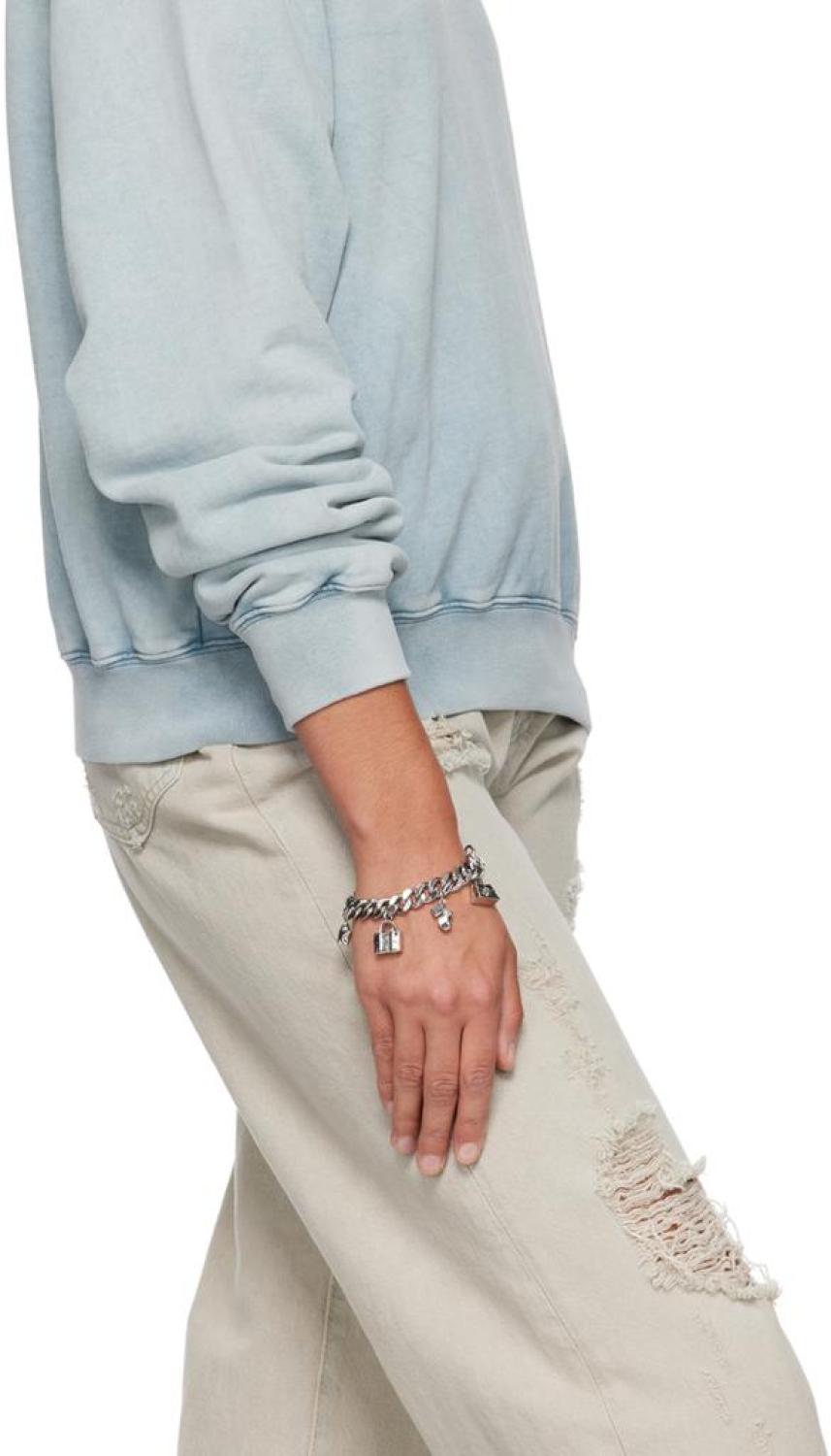 Silver 'The Mini Icon Charm' Bracelet