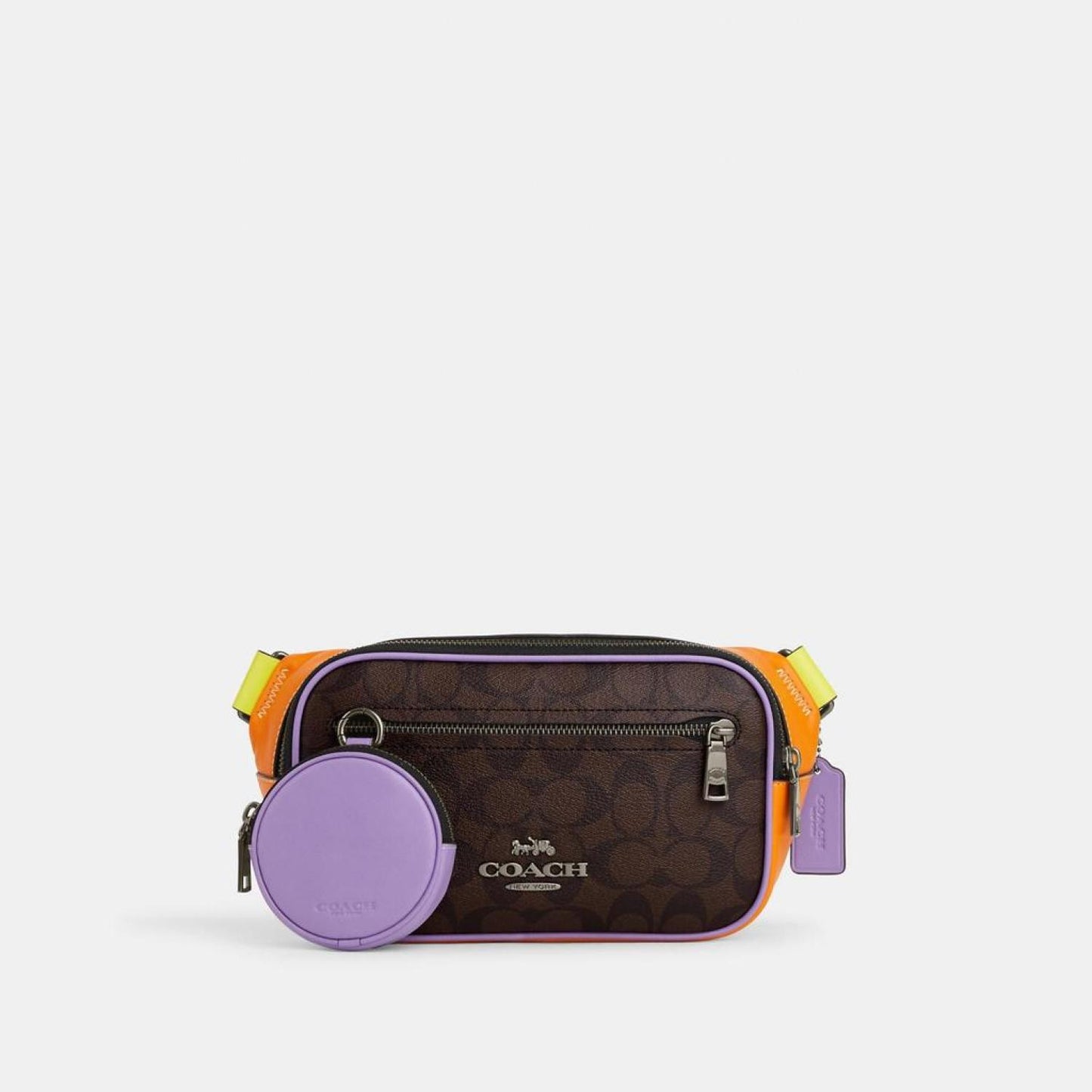Coach Outlet Elias Belt Bag In Colorblock Signature Canvas