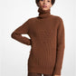 Corallina Cashmere Turtleneck Sweater