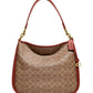 Coated Canvas Signature Cary Shoulder Bag