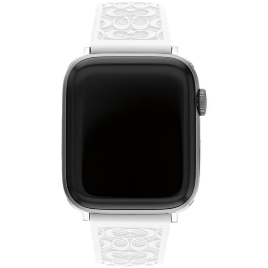 White Silicone Strap 42/44/45mm Apple Watch Band