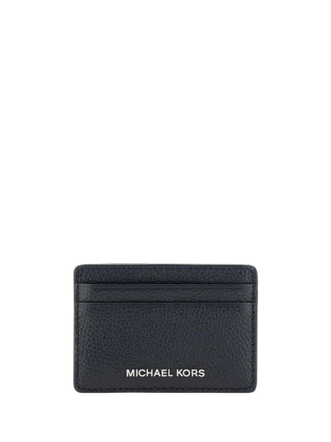 Michael Michael Kors Logo Lettering Card Case