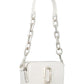 Marc Jacobs Logo Plaque Embossed Chain Shoulder Bag