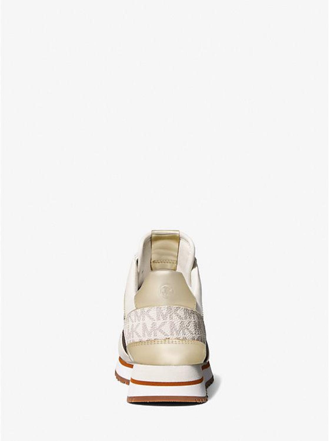 Maddy Two-Tone Logo Trainer