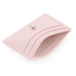 Alexander mcqueen saffiano leather skull card holder