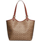 Signature Coated Canvas Day Tote with Removable Pouch