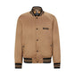 Men's Branded Satin Bomber Jacket