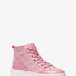 Shea Logo Jacquard High-Top Sneaker