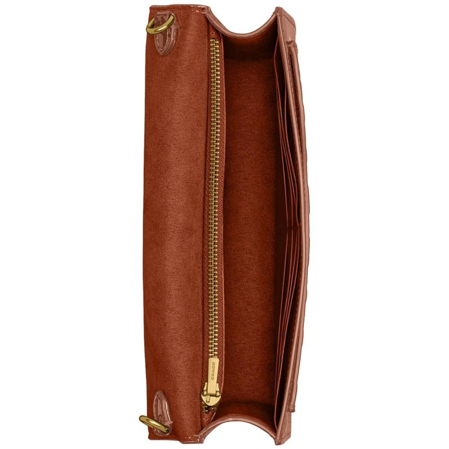 Tabby Chain Leather Clutch