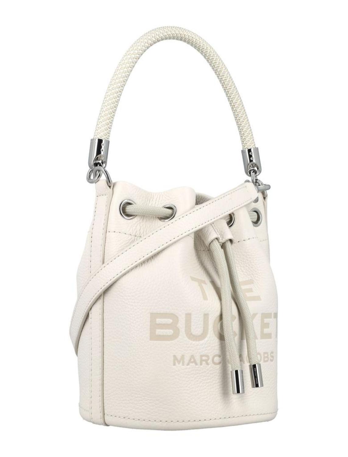 Marc Jacobs Logo Embossed Bucket Bag