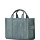 The Washed Monogram Denim Medium Tote Bag
