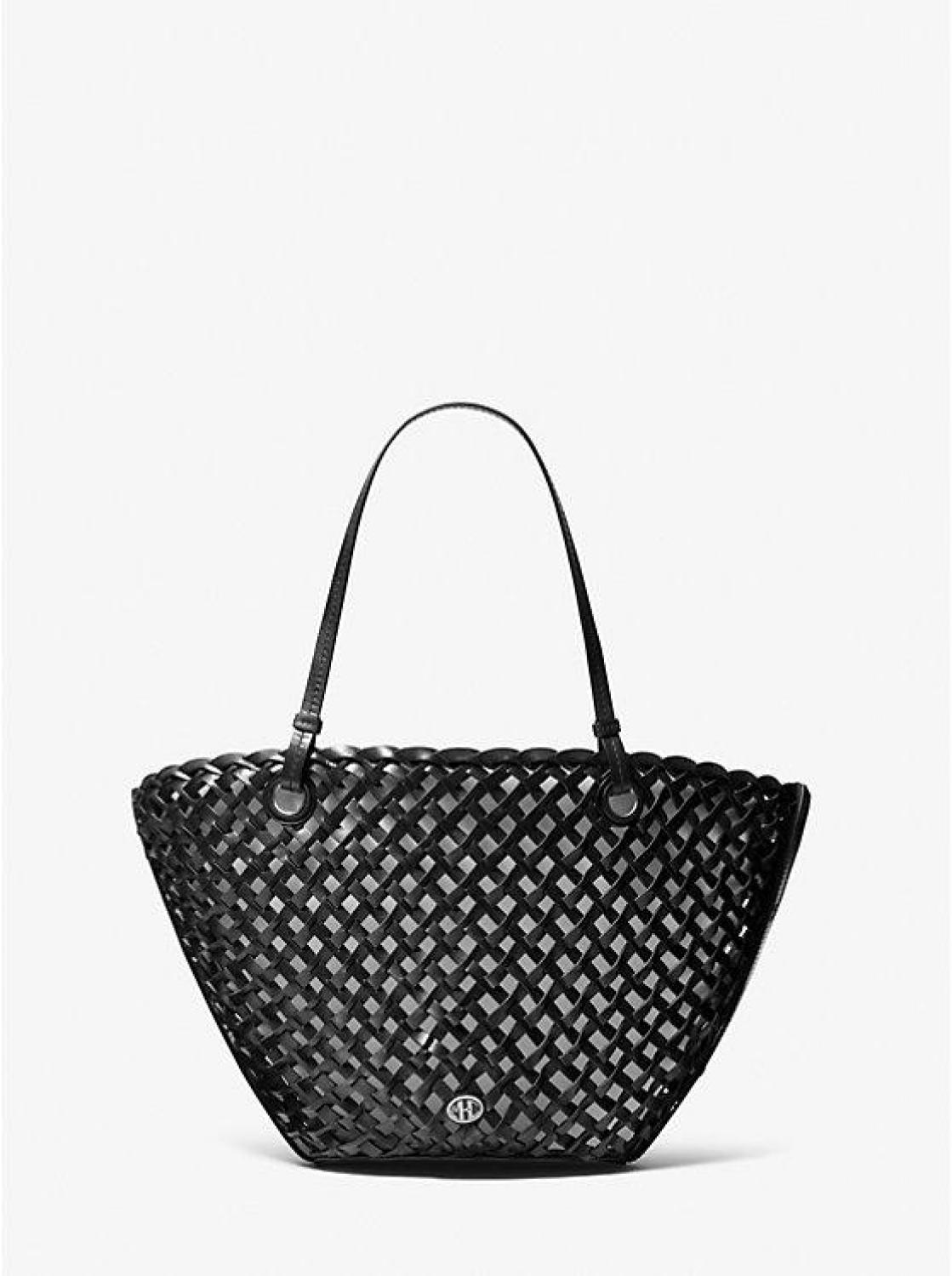 Isabella Medium Hand-Woven Leather Tote Bag